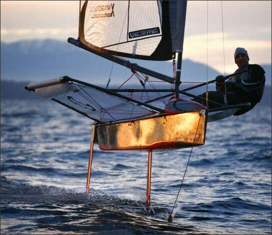 NY NC: This Hydrofoil moth sailboat plans