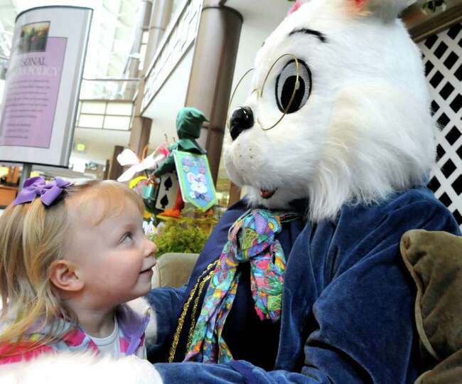 Easter Bunny at the Mall