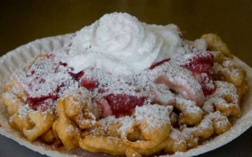 Funnel Cake Sundae from Piches Beignets is a popular food item at the ...