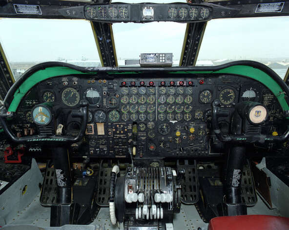 The flight deck of a B-52 is shown in this file photo. Photo: NASA, NASA/Getty Images / Getty Images North America