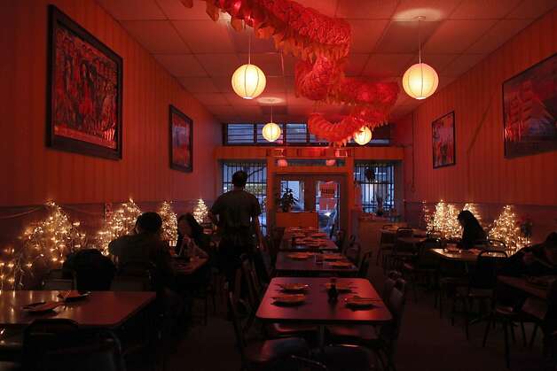 Mission Chinese Food in San Francisco regularly contributes 75 cents from each entree to charity. Photo: Liz Hafalia, The Chronicle 2011 / SF