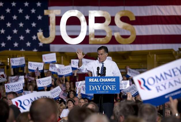 Obama, Romney spar down to the wire - SFGate