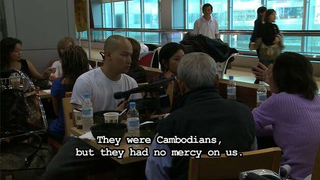 Screen shot of Michael Siv's documentary about returning to Cambodia for the Khmer Rouge tribunals. Photo: Michael Siv