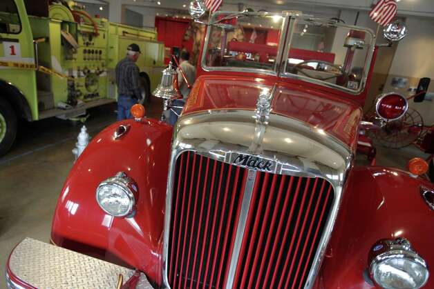 An antique Mack firetruck is displayed at the San Antonio Fire Museum in downtown San Antonio on Wednesday, June 12, 2013. The museum is open to the public and will host a grand opening soon. Photo: Abbey Oldham, San Antonio Express-News / © San Antonio Express-News