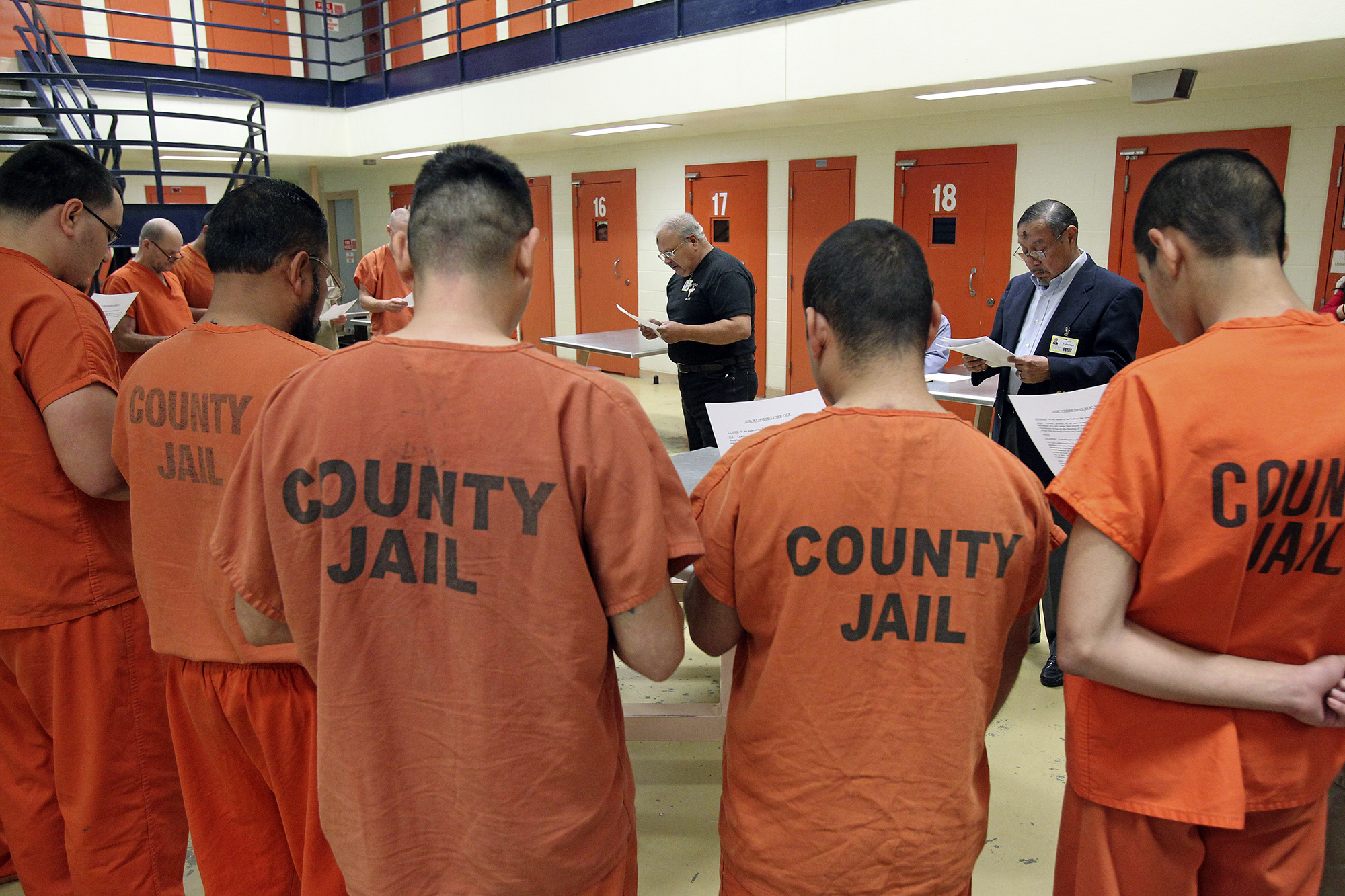 In jail, waiting to receive ashes San Antonio ExpressNews