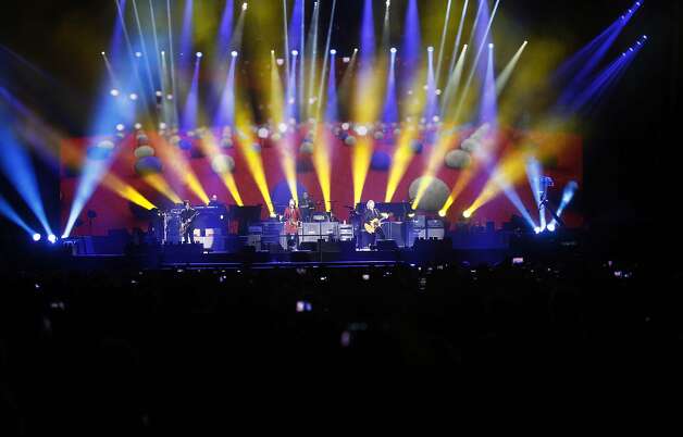 Paul McCartney plays a farewell Candlestick Park show to a sold out crowd on Thursday Aug. 14, 2014 in San Francisco, Calif. Photo: Mike Kepka