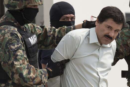 Joaquin "El Chapo" Guzman: $1 Billion
 El Chapo was the leader of the Sinaloa Cartel. He awaits trial in Mexico after being captured earlier this year. Photo: Bloomberg