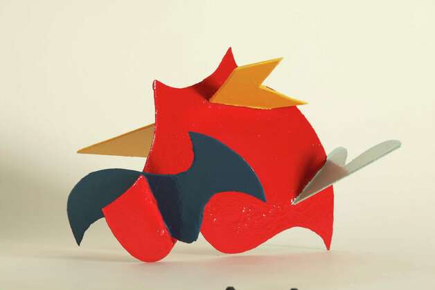 Now through Feb. 8, the playful biomorphic and geometric art of the late Connecticut sculptor David Hayes is being celebrated at the Housatonic Museum of Art, in Bridgeport, with an exhibit, "Modern Master of American Abstraction." Above is an example of his work. Photo: Contributed Photo / Connecticut Post Contributed