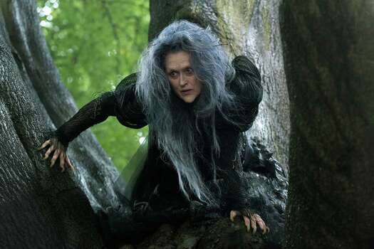 This photo released by Disney Enterprises, Inc. shows Meryl Streep as the Witch in a scene from the film, â€œInto the Woods." The movie opened in theaters Dec. 25, 2014. (AP Photo/Disney Enterprises, Inc., Peter Mountain) Photo: Peter Mountain, HONS / Disney Enterprises, Inc.