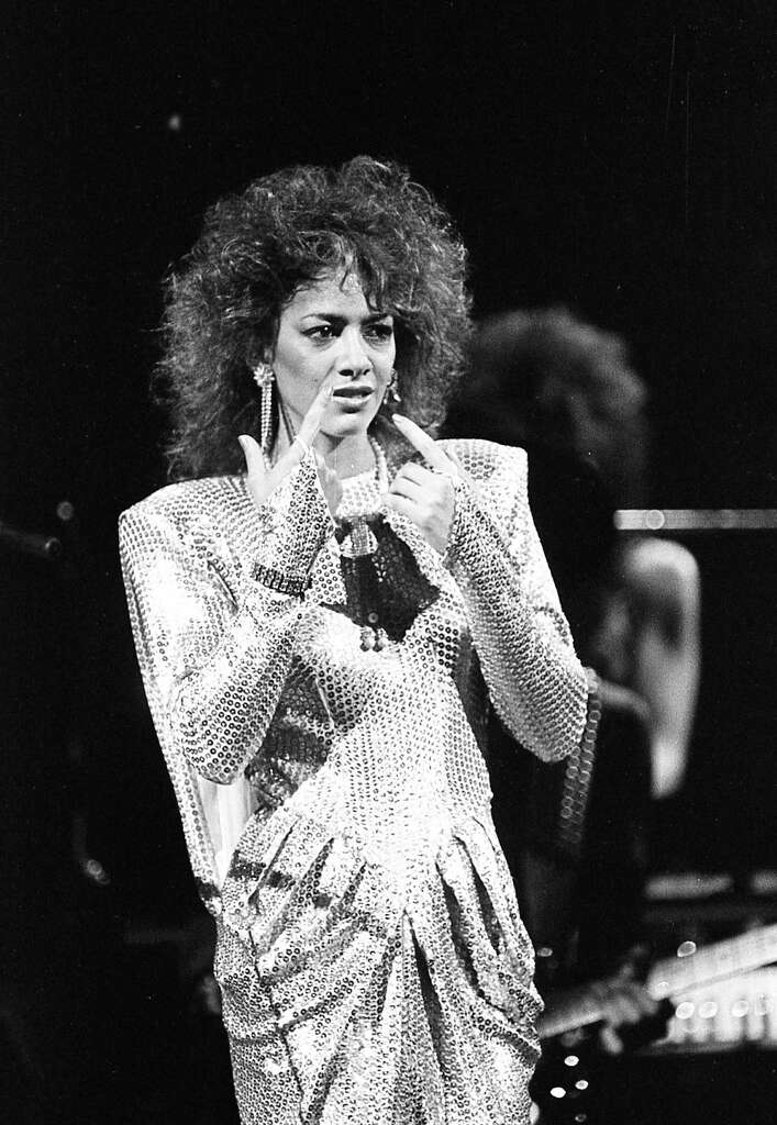 Sheila E. opens for Prince at the Summit, Jan. 10, 1985. Photo: Steve Campbell, Houston Chronicle / Houston Chronicle