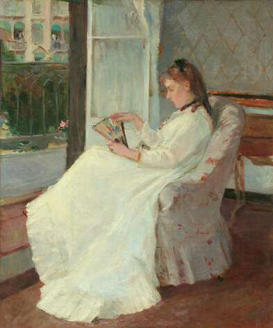 Berthe Morisot, "The Artist's Sister at a Window," 1869. Photo: National Gallery Of Art