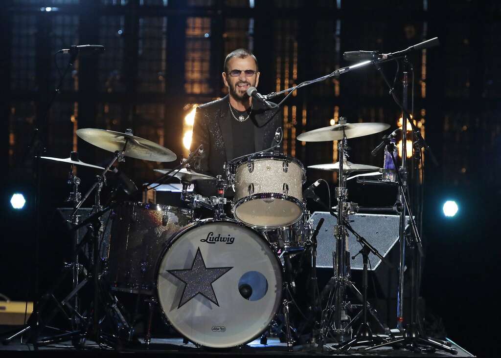 Ringo Starr.
Ringo Star performs at the Rock and Roll Hall of Fame Induction Ceremony Sunday, April 19, 2015, in Cleveland. (AP Photo/Mark Duncan) Photo: Mark Duncan, AP