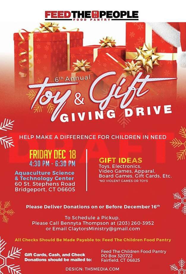 Toy & gift drive in Bridgeport - Connecticut Post