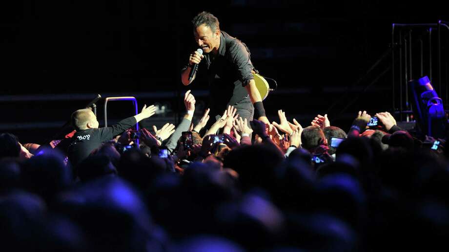 Bruce Springsteen and The E Street Band perform at the Times Union Center for their tour to promote their remastered release of the double album  "The River" on Monday, Feb. 8, 2016, in Albany, N.Y.  (Paul Buckowski / Times Union) Photo: PAUL BUCKOWSKI / 10035325A