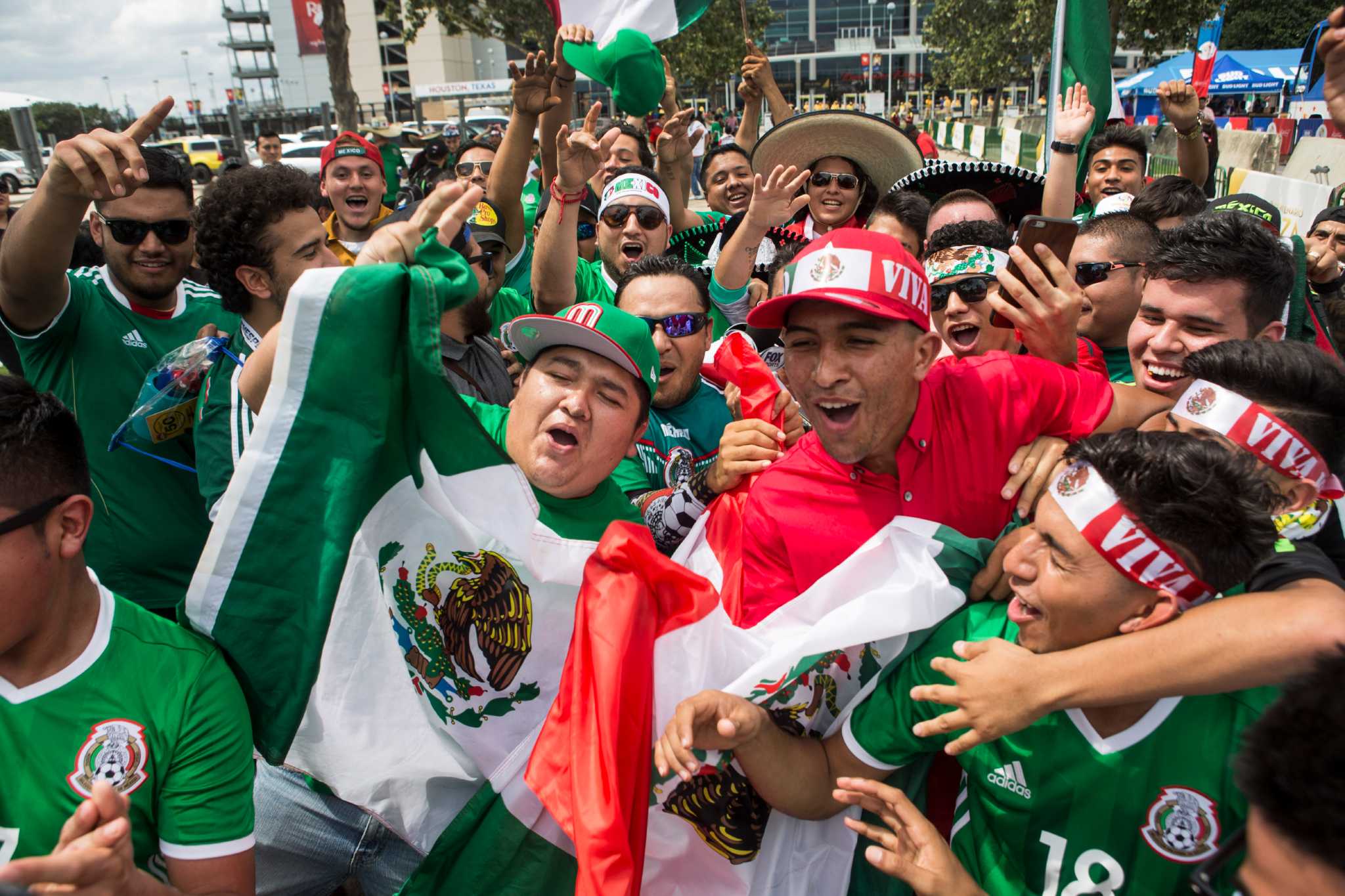 Mexico highlights Wednesday's trio of soccer games in Houston