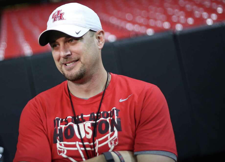 UH coach Tom Herman no longer will be doing a weekly spot on Sports Radio 610, a station he's had issues with in the past several months.Click through the gallery for a timeline of Herman's tenure at UH. Photo: Elizabeth Conley, Staff / © 2015 Houston Chronicle