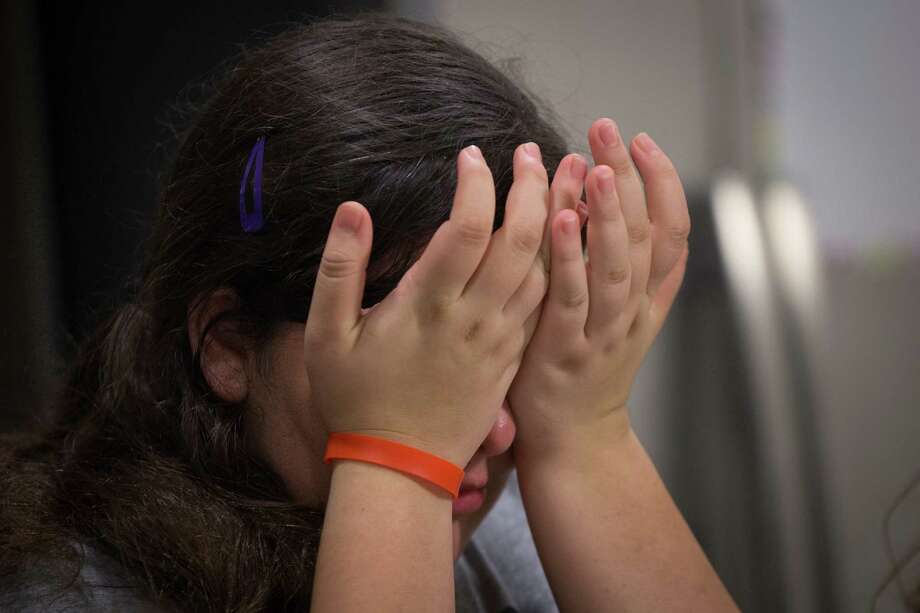Alexia Stamatis, 13, has been diagnosed with autism, epilepsy and hypotonia, a muscle disorder. But when her mother asked Houston Independent School District to evaluate her for special education, a teacher told her there was a “waiting list.” Photo: Marie D. De Jesus, Houston Chronicle / © 2016 Houston Chronicle