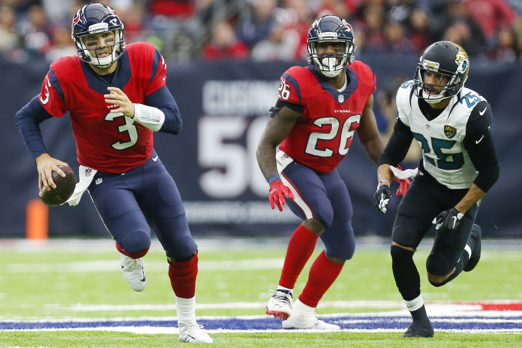 Tom Savage's new role with Texans full of playoff pressure