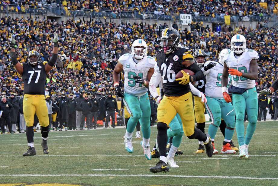 Le'Veon Bell, Steelers vs Dolphins, Steelers Dolphins playoffs, Marcus Gilbert