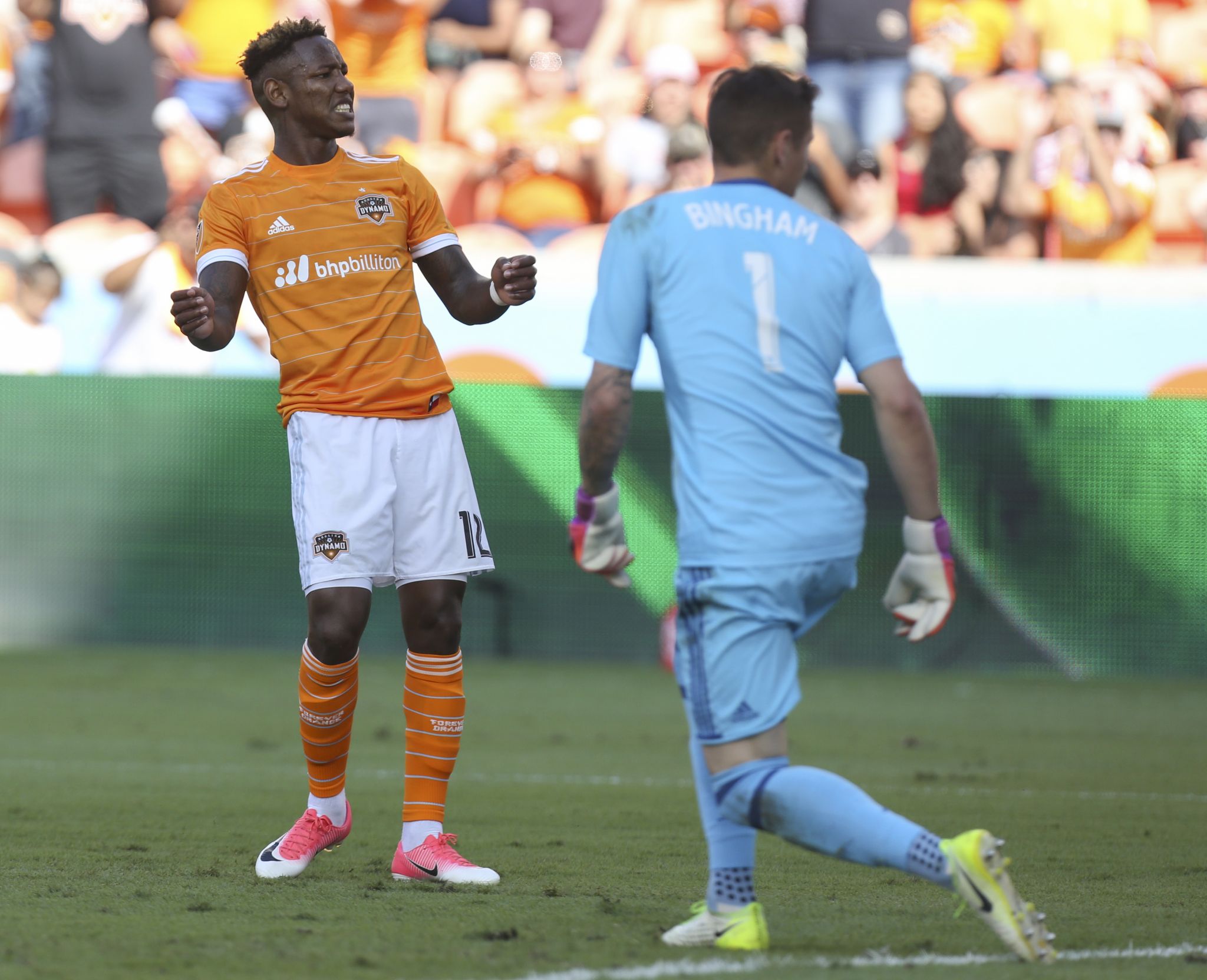 Dynamo's Romell Quioto is 'about 80 percent' after injury