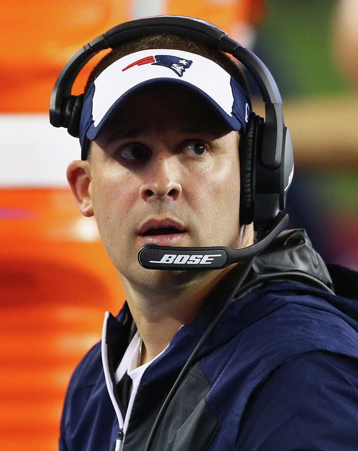 FOXBORO, MA - SEPTEMBER 22:  New England Patriots offensive coordinator Josh McDaniels looks on during the second half against the Houston Texans at Gillette Stadium on September 22, 2016 in Foxboro, Massachusetts.  (Photo by Maddie Meyer/Getty Images) ORG XMIT: 659054133 Photo: Maddie Meyer / 2016 Getty Images