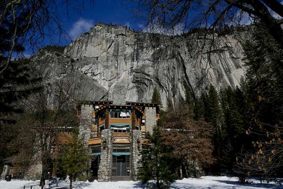 The Ahwahnee in Yosemite National Park, Calif. on Fri. January 15, 2016. Yosemite National Park has has agreed to change the names of The Ahwahnee to the Majestic Yosemite Hotel and Curry Village the Half Dome Village after a lawsuit filed by a contractor claimed it owned the names of the many legendary buildings and campgrounds.