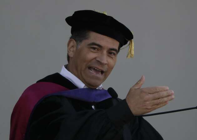 Attorney General Becerra urges Cal grads to fight for change