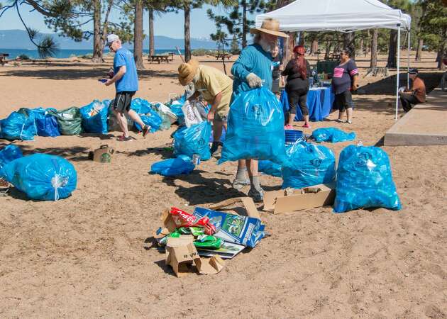 4th of July revelers leave behind thousands of pounds of trash at Tahoe beaches