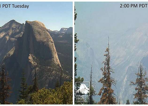 Wildfire smoke isn't keeping tourists away from Yosemite
