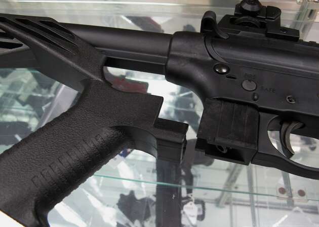 Vegas gunman had device that lets guns fire like automatic