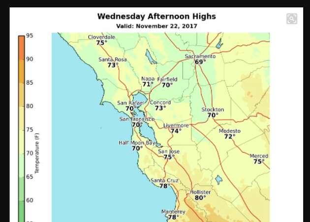 Beach weather takes hold of the Bay Area with Santa Cruz hitting 81 degrees