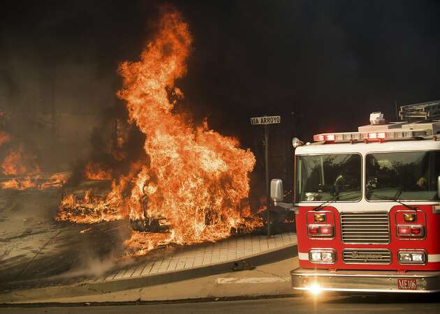 Cal Fire: Thomas Fire in Ventura County 