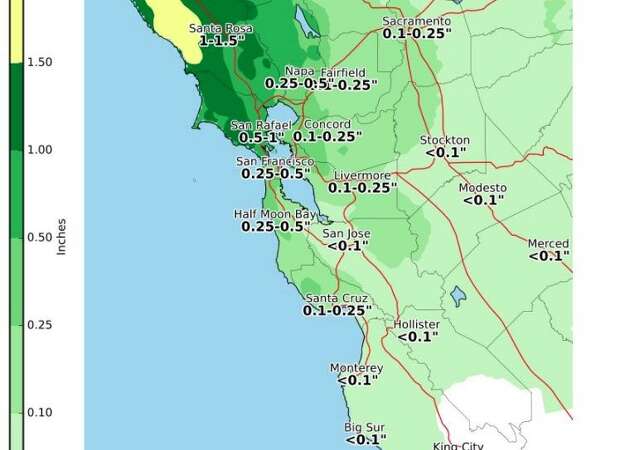 Wet morning commute after Bay Area showers; more rain likely Wednesday
